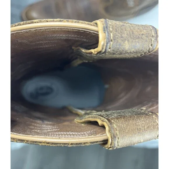 Justin Quinlan Cowboy Boots Cowgirl Brown Size 9B Style SVL2001 NEW (no box) - Picture 9 of 10